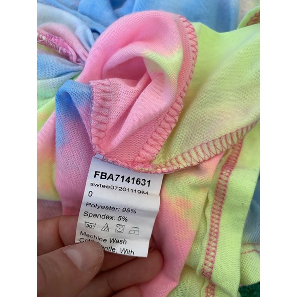 Tie-dye crop top | L - Picture 3 of 4